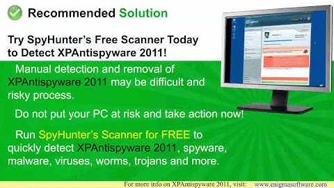 How to Find and Remove XP Antispyware 2011