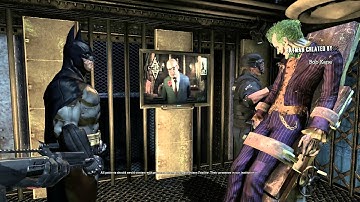 Batman Arkhan Asylum Story Walkthrough - Part 1- Intro & Joker Escape (Commentary)