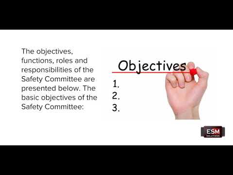 ESM Solutions, Inc | Organizing and Effective Safety Committee