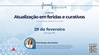 Curso de atualização em feridas e curativos