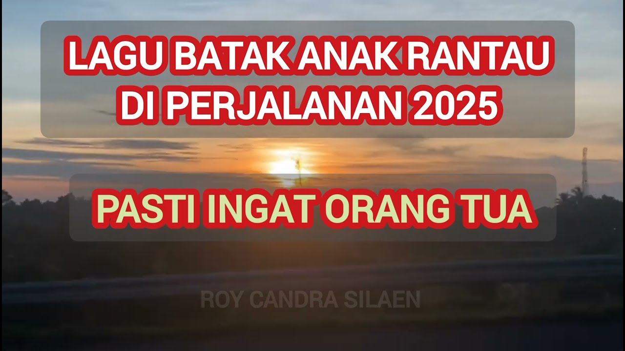 LAGU BATAK SEDIH DI KOTA PERANTAUAN #lagubatak #lagubataksedih #lagusedih