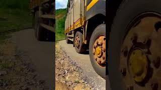 Japan Lorry Trucks On The Shan Mountain Driving Skill Myanmar