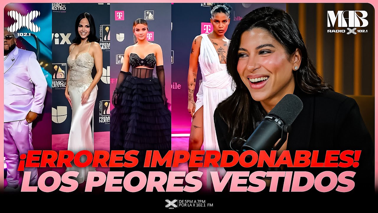 ANÁLISIS DE MODA: LOS MEJORES Y PEORES VESTIDOS DE PREMIO LO NUESTRO | MUY BONITA EN LA ALFOMBRITA
