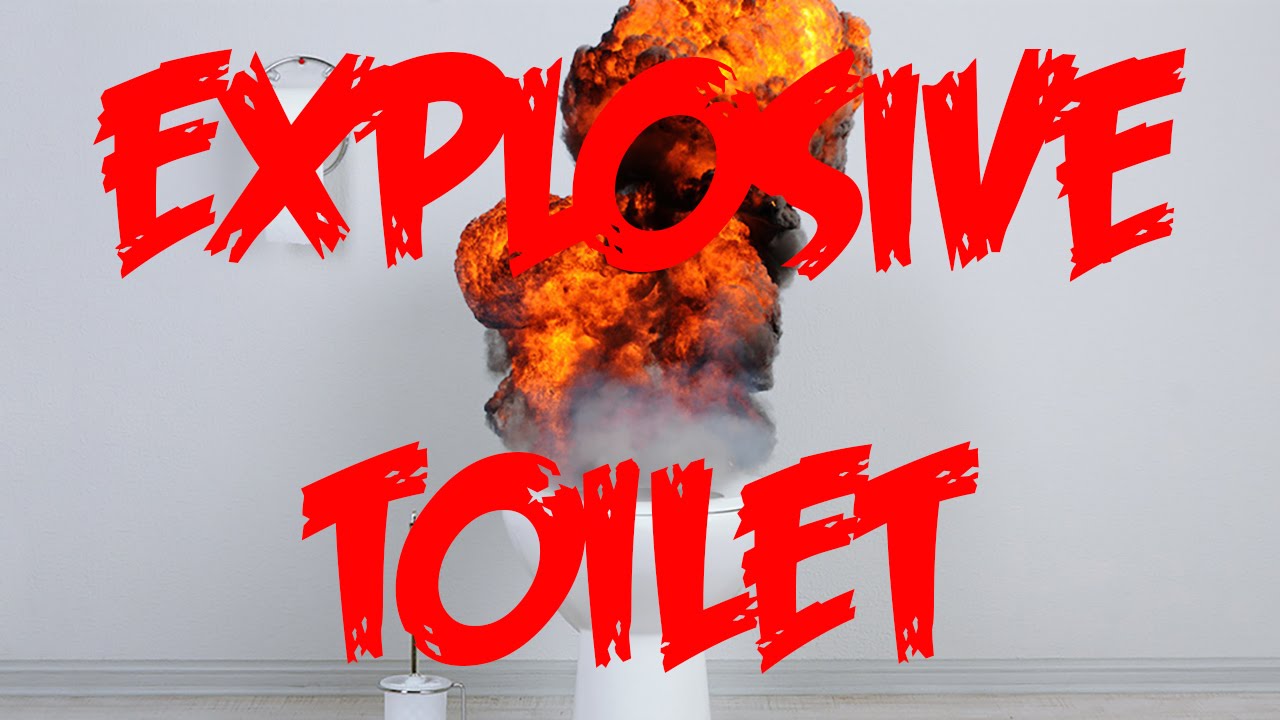 EXPLODING TOILET PRANK!!! YouTube