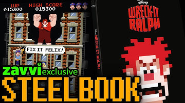 Wreck-It Ralph | Zavvi Exclusive Steelbook | Hi-Def Ninja.com