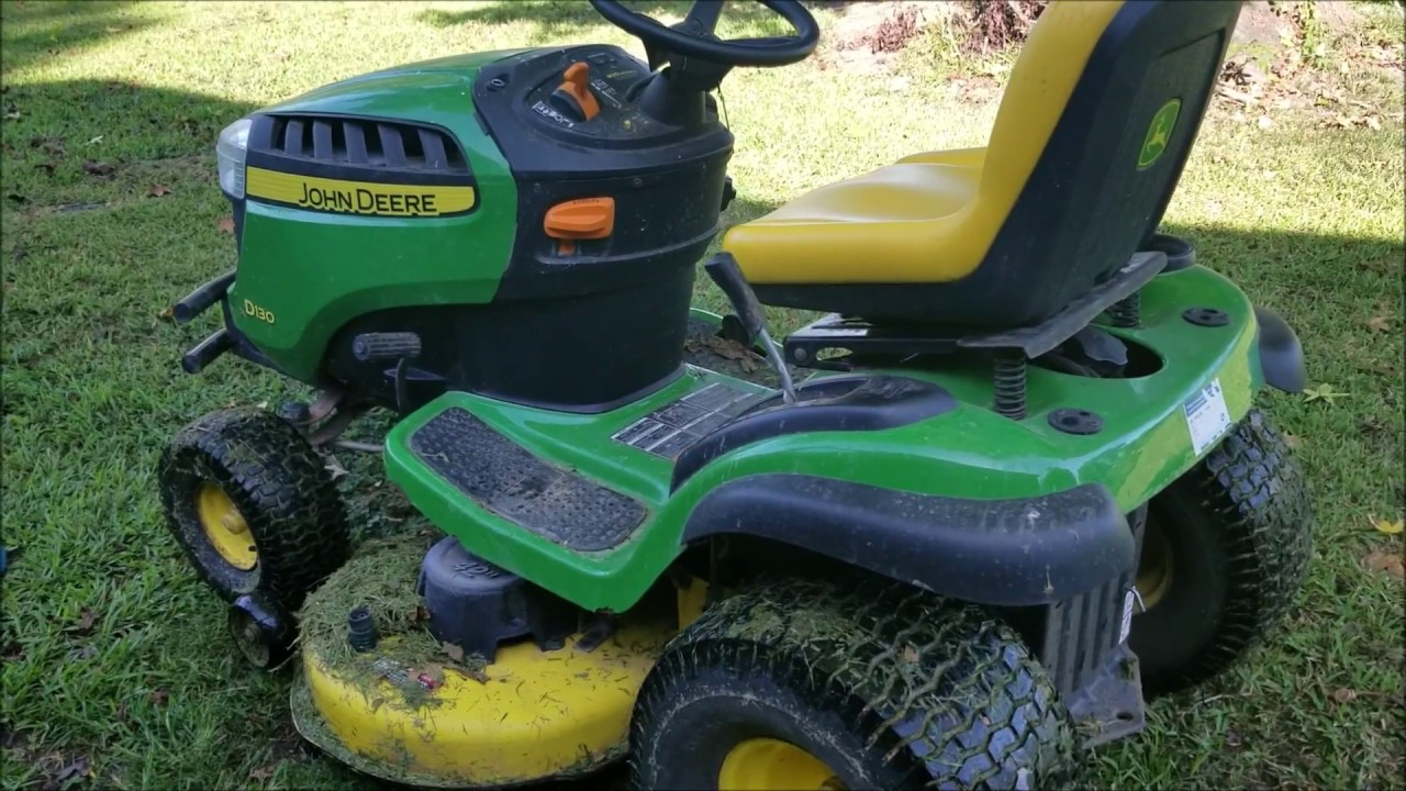 Fast Level John Deere Mower Deck Adjustment Uneven Cut Fix Youtube