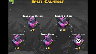 SPLIT GAUNTLET 100% (Geometry Dash 2.2)