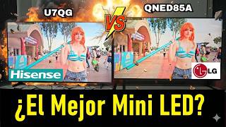 🖥️Hisense U7QG vs LG QNED85A: ¿Cuál te conviene más?🔥