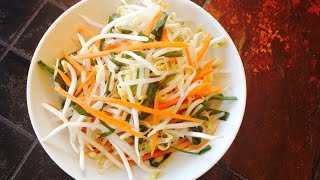 Pickled Bean Sprouts /Dưa Giá (English)