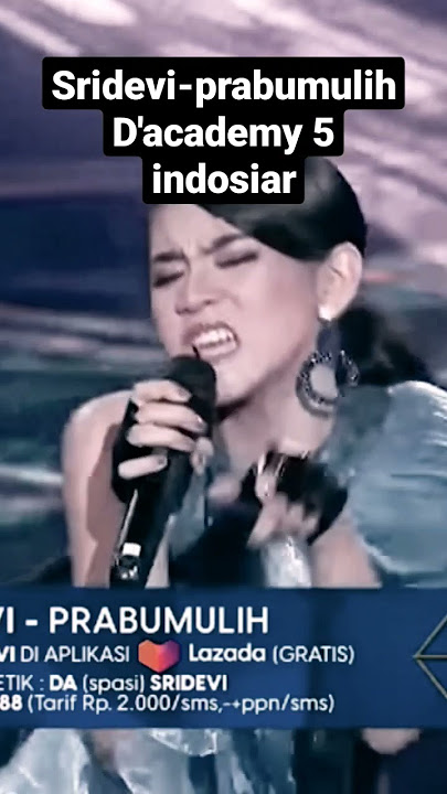 penampilan sridevi di D'academy 5 indosiar