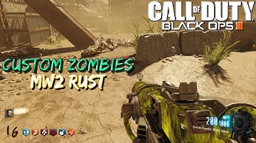 "RUST" ZOMBIES CUSTOM MAP (CALL OF DUTY BLACK OPS III CUSTOM MAP MOD)!!