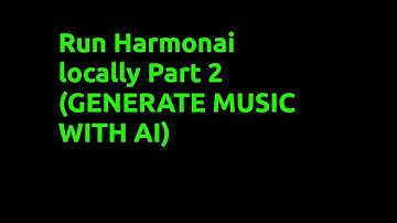 GENERATE MUSIC WITH AI PART 2 (RUN HARMONAI GPU/CPU SETTINGS)