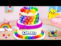 Satisfying DIY Baking Ideas ❤️ Sweet Macaron & Oreo Rainbow Marshmallow Cake 🍰🌈