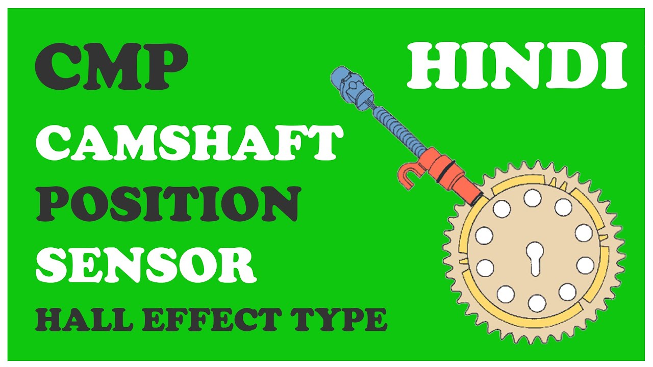 Camshaft position Sensor working explained How CMP works hindi YouTube