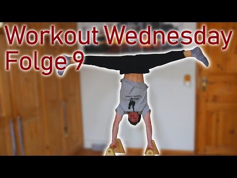 Workout Wednesday Folge 9 - Liegestütz, Handstand und L-Sit Grundlagen