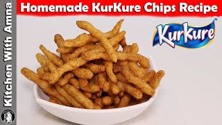KurKure Chips Recipe | How to make KURKURE at home | Kitchen With Amna