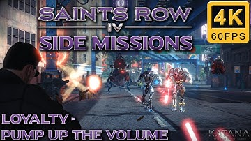 Saints Row 4 Side Mission Walkthrough | Hardcore | Loyalty - Pump Up The Volume