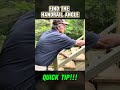 Find the Handrail Angle Fast 🔨📐 Quick Carpentry Tip