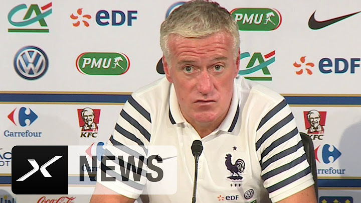 Didier Deschamps: "Belgien unter den Besten der Welt" | Frankreich - Belgien