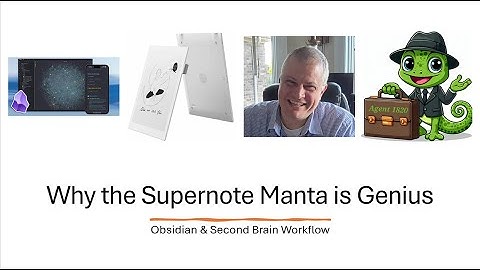 Why the Supernote Manta is Genius