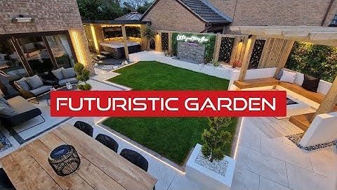 futuristic garden design 💫