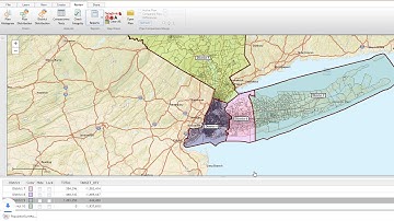 Esri Redistricting – Run a Report