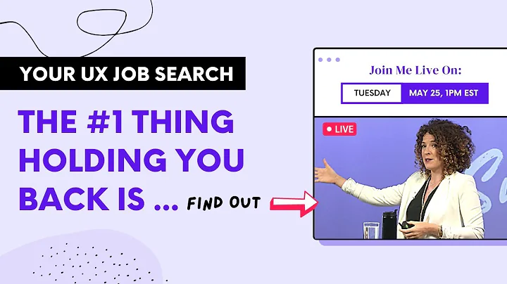UX Job Search Tips: The #1 Thing Holding You Back ...