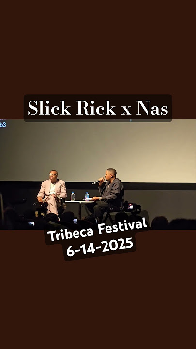 Slick Rick 1 on 1 with Nas speaks on Victory album #slickrick #nas #victory #tribecafilmfestival