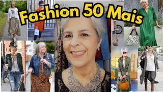 Moda 50, Mais - Estilo após os 50 anos - Moda para Mulheres Maduras