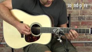 Santa Cruz Tony Rice Custom Guitar Demo at Sound Pure chords