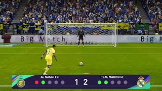 ركلات ترجيح | ريال مدريد ضد النصر السعودي | رونالدو ضد بنزيما | PES 2021