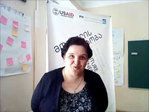 მაკა ჩინიჯიშვილი, პროგრამა \"მომავლის თაობა\"-ს კოორდინატორი რაჭა-ლეჩხუმ-ქვემო სვანეთის რეგიონში