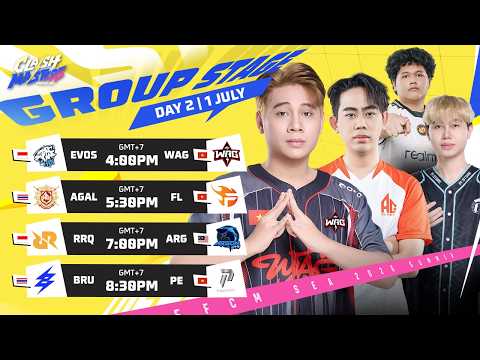 [EN] FFCM Group Stage Day 2 | Free Fire Clash Masters SEA 2026 Summer