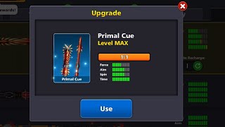 Primal Cue Level Max Pool Pass Exclusive (2023). 8 Ball Pool