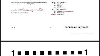 ACT Test 1 Section 1 Question 49