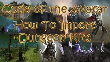 Shroud of the Avatar: How To Import A Dungeon Kit (HD Video)