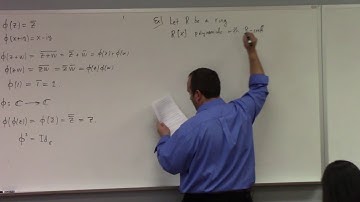 Abstract Algebra: ring isomorphisms, field of fractions, 10-26-18