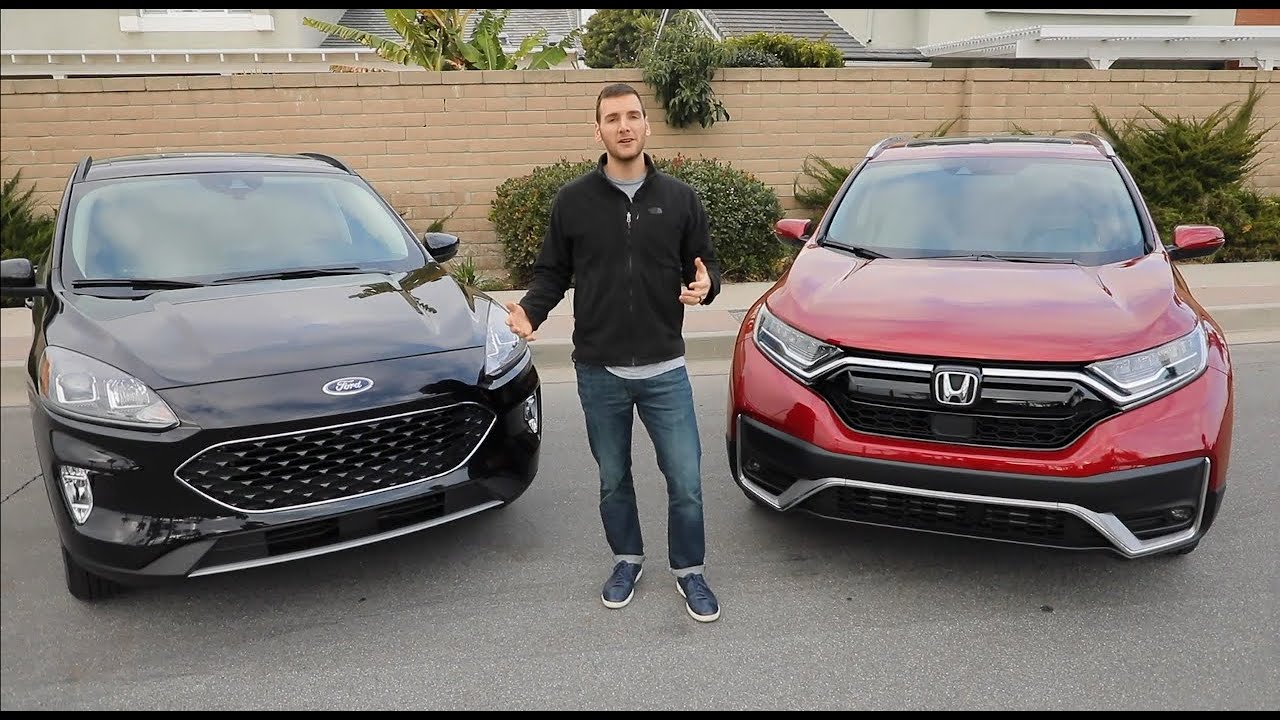 2020 Honda CR-V vs 2020 Ford Escape Video Review - YouTube