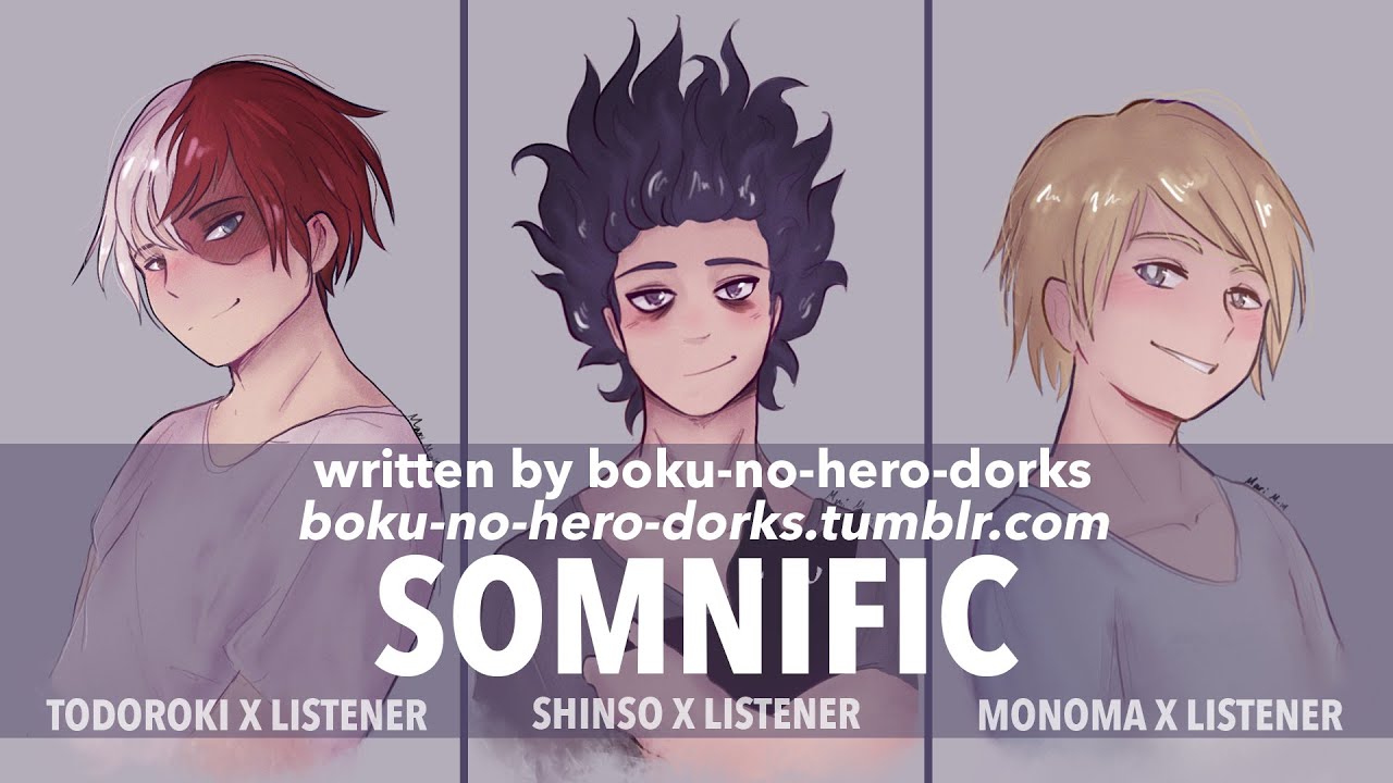 Mid-Week Special | Somnific | Todoroki, Shinso, Monoma x Listener {BNHA ASMR Fanfiction Reading}