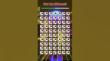 Only Sharp Eyes Spot This Fast! 👀 #QuickSpot #EmojiPuzzle #SpeedTest