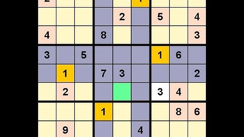 How to Solve Los Angeles Times Sudoku Expert January 16, 2022