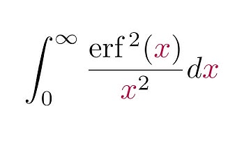 An improper error function integral