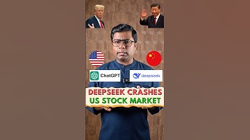 What is DeepSeek, which has crashed US stocks? #deepseek #chatgpt #ai #china #us #openai