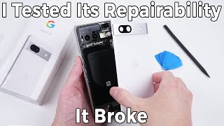 Google Copied Apples Best Feature But There&#39;s A Catch - Pixel 7a Teardown And Repair Assessment