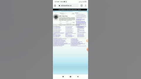 sbte 3rd, 4th and 5th semester result date