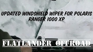 New style OEM Polaris Ranger windshield wiper