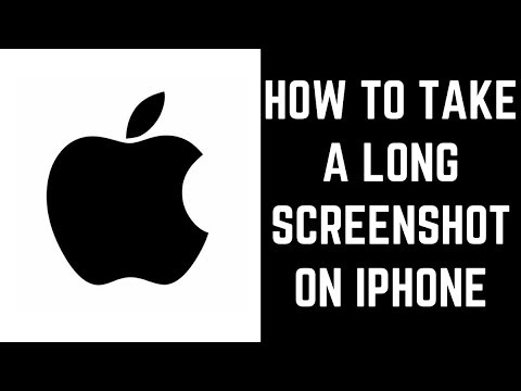 Paano Kumuha ng isang Long Screenshot sa iPhone