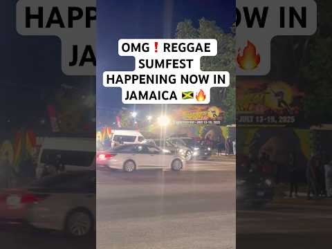 Come ENJOY Reggae Sumfest in JAMAICA! #shorts #reggaesumfest2025 #reggaesumfest