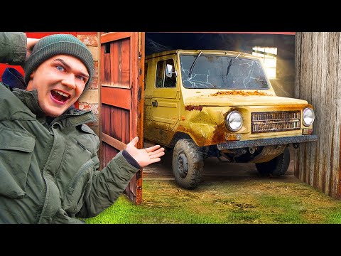 Купили заброшенный гараж за 100 тысяч! Какой автомобиль внутри?