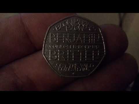 £1000 Benjamin Britten 50p Coin Sold On Ebay. 50p Coin Valuation